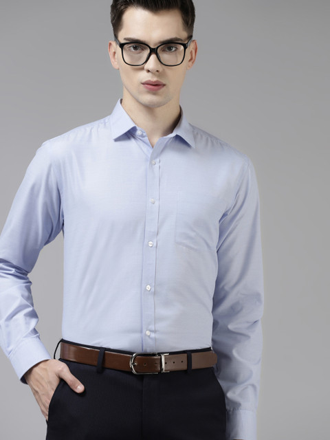 

Park Avenue Men Blue Slim Fit Formal Shirt