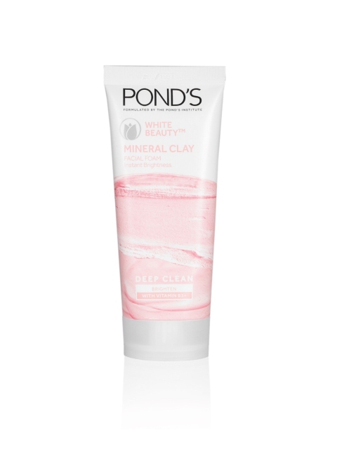 

Ponds White Beauty Mineral Clay Instant Brightness Facial Foam 90 g