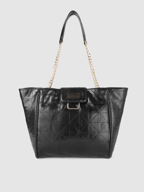 

Van Heusen Black Textured Shoulder Bag