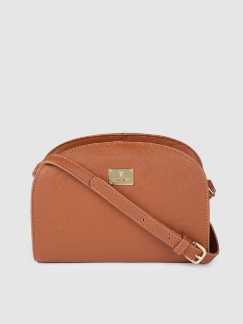 

Van Heusen Tan Brown PU Half Moon Sling Bag