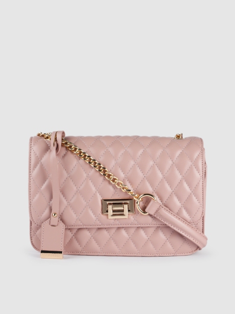 

Van Heusen Pink Quilted Sling Bag