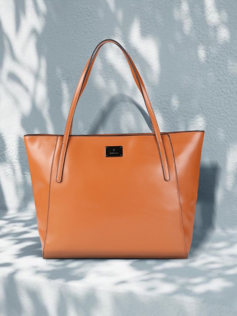 

Van Heusen Tan Brown Solid Shoulder Bag