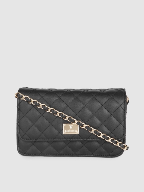 

Van Heusen Black Quilted Sling Bag