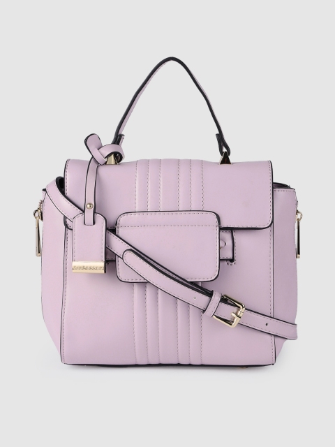 

Van Heusen Lavender PU Structured Satchel