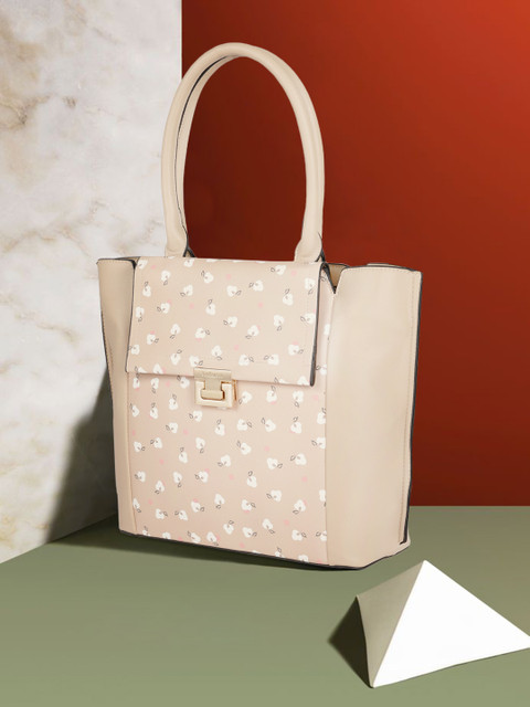 

Van Heusen Beige Printed Shoulder Bag