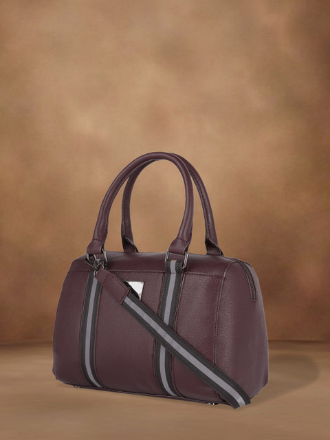 

Van Heusen Burgundy Solid Handheld Bag