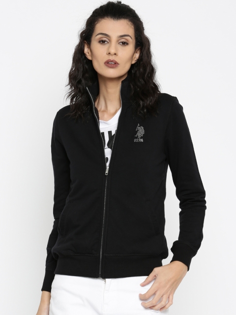 

U.S. Polo Assn. Women Black Sweatshirt