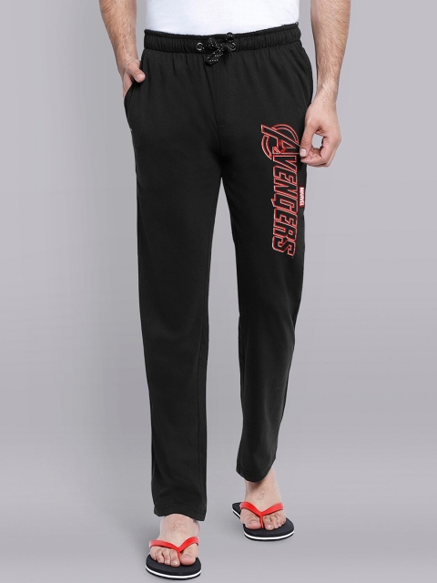 

Free Authority Men Black Avengers Pure Cotton Lounge Pants