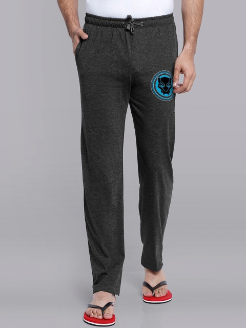 

Free Authority Men Grey Black Panther Printed Lounge Pants