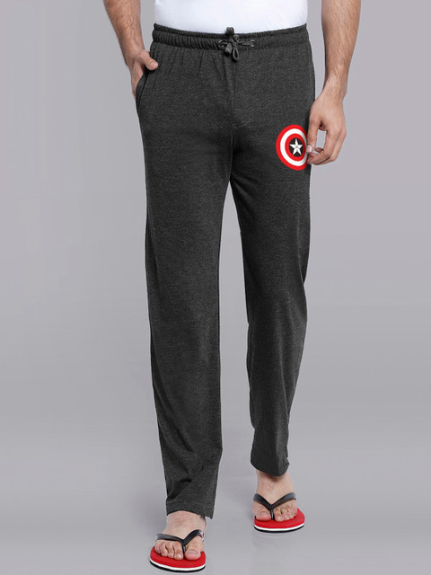 

Free Authority Men Grey Captain America Printed Lounge Pants