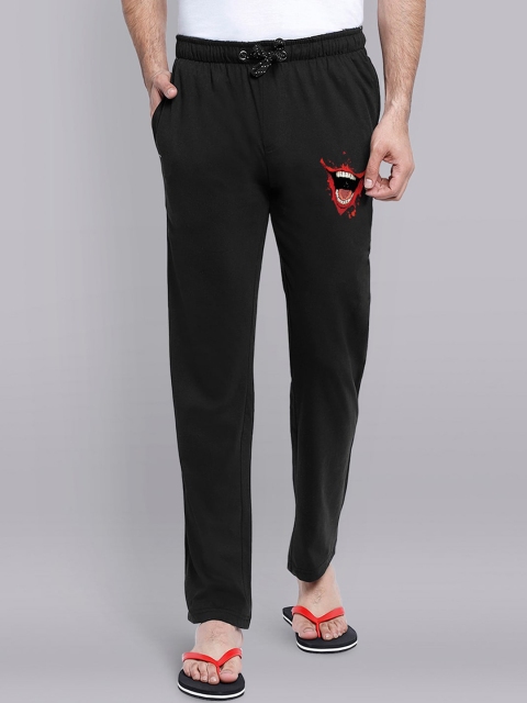 

Free Authority Men Black Joker Printed Lounge Pants