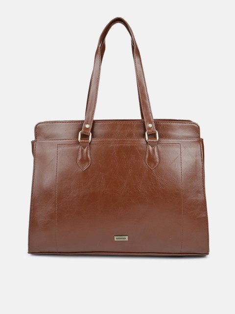

Anouk Brown Solid Shoulder Bag