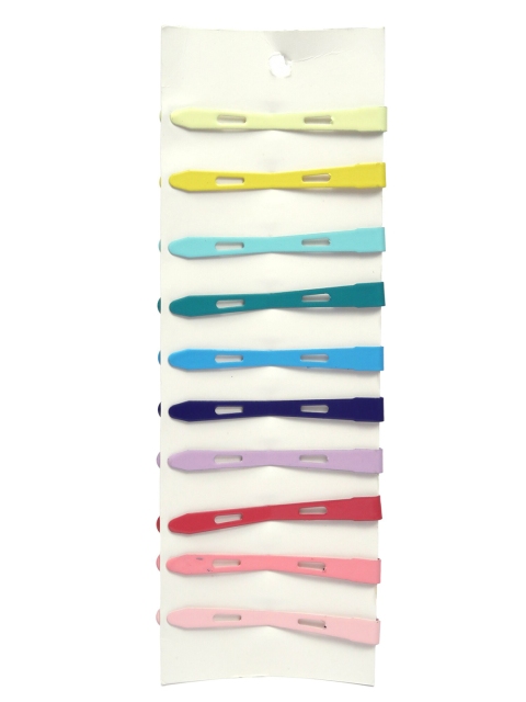 

Spiky Kids Set Of 10 Tic Tac Hair Clips, Yellow
