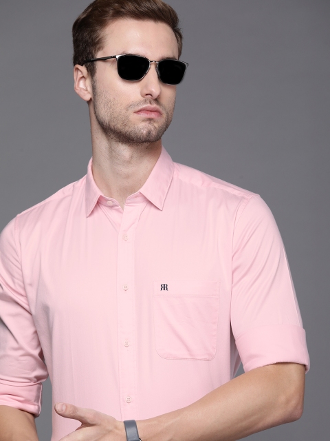 

Raymond Men Pink Slim Fit Solid Formal Shirt