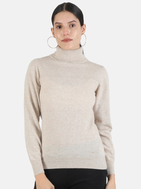 

Monte Carlo Women White Woolen Pullover