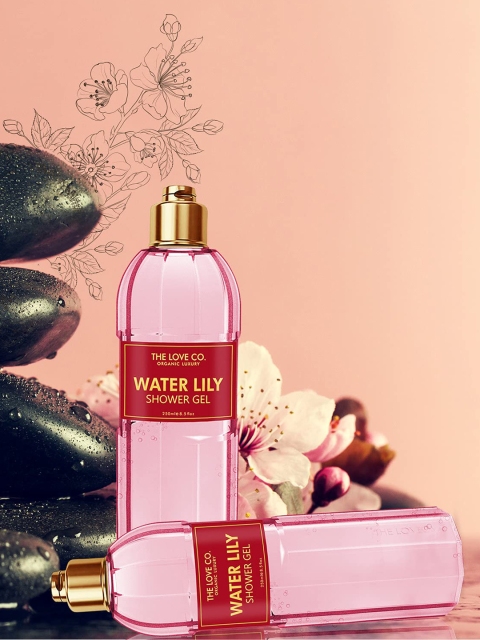 

THE LOVE CO. Waterlily Body Wash - 250ml, Pink