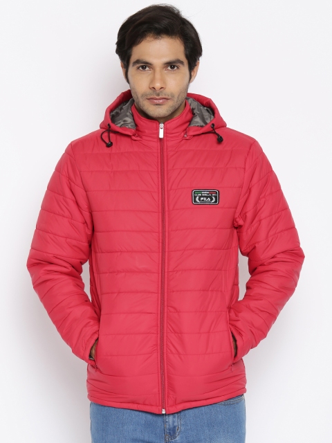 

FILA Men Red Puffer Jacket