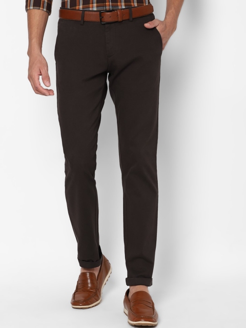 

Allen Solly Men Brown Slim Fit Chinos Trousers