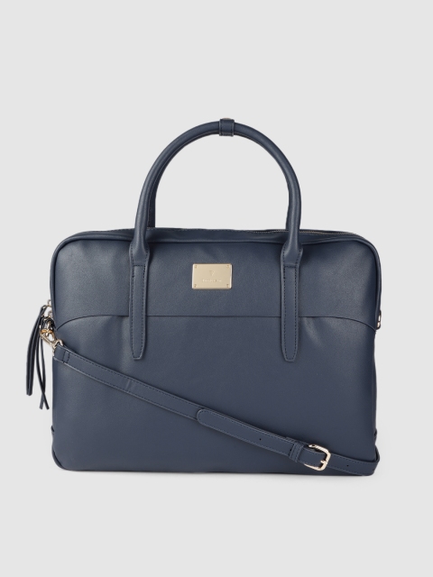 

Van Heusen Women Navy Blue Laptop Bag