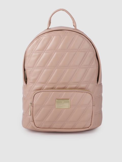 

Van Heusen Women Pink Textured Backpack