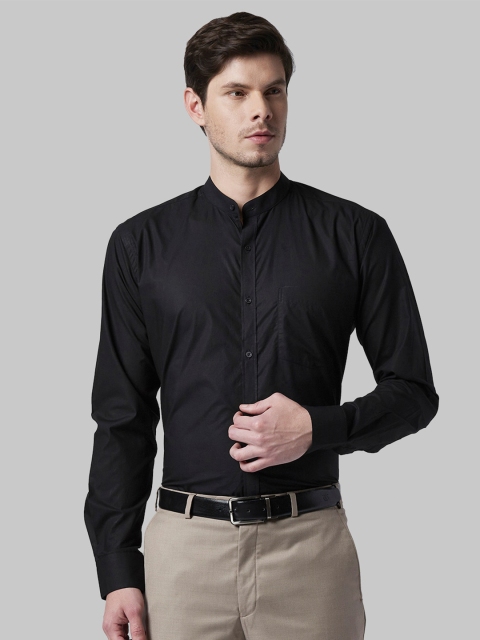 

Park Avenue Men Black Slim Fit Opaque Formal Shirt