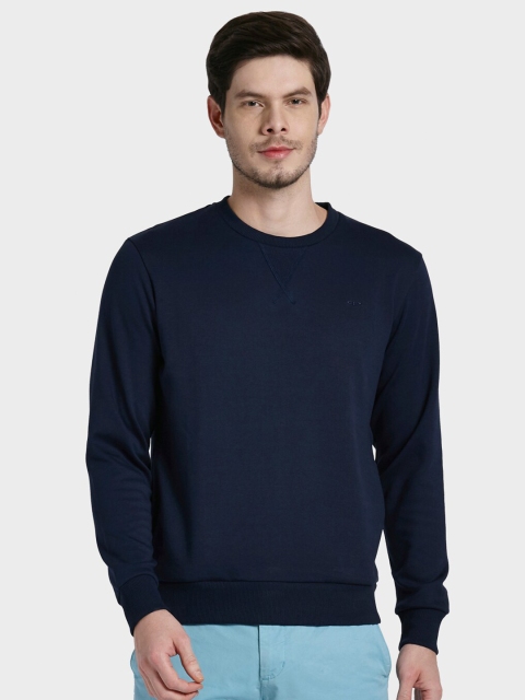 

ColorPlus Men Blue Sweatshirt