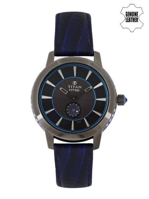 

Titan Women Black & Brown Analogue Watch 2523QL01