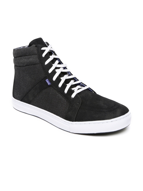 

Core Men Black High-Top Sneakers