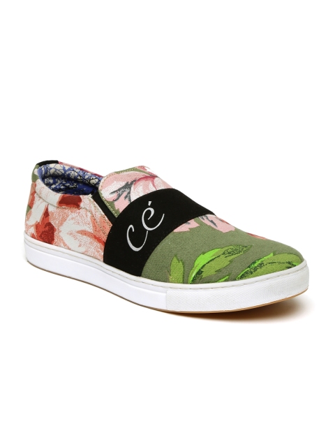 

Core Men Multicoloured Floral Print Slip-Ons, Multi