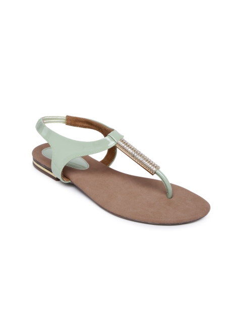 

Catwalk Women Green Embellished Flats
