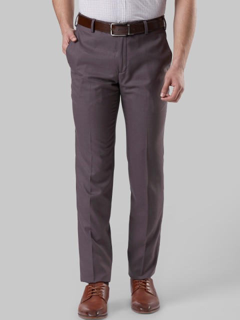 

Raymond Men Grey Slim Fit Formal Trousers