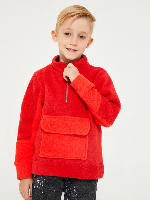 

Cherry Crumble Unisex Kids Red Sweatshirt