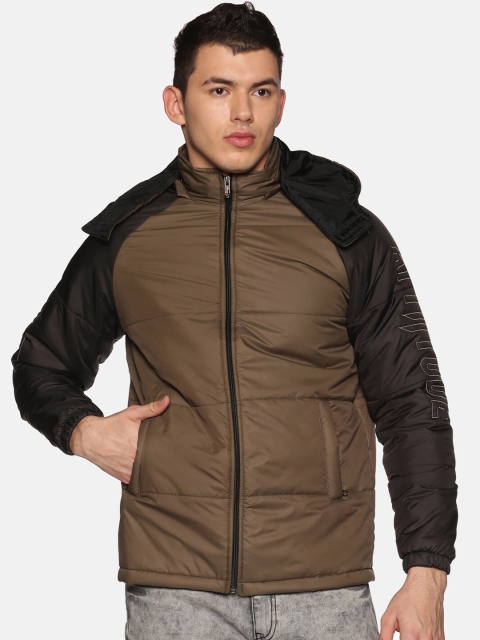 

ATTIITUDE Men Green Puffer Jacket