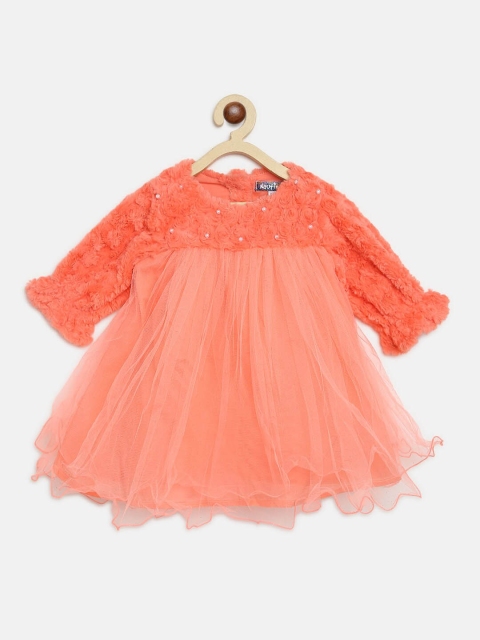 

Nauti Nati Coral Cotton Dress