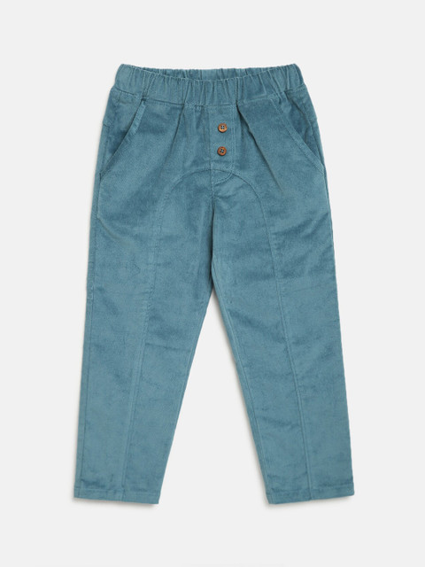 

Nauti Nati Boys Teal Blue Cotton Chinos