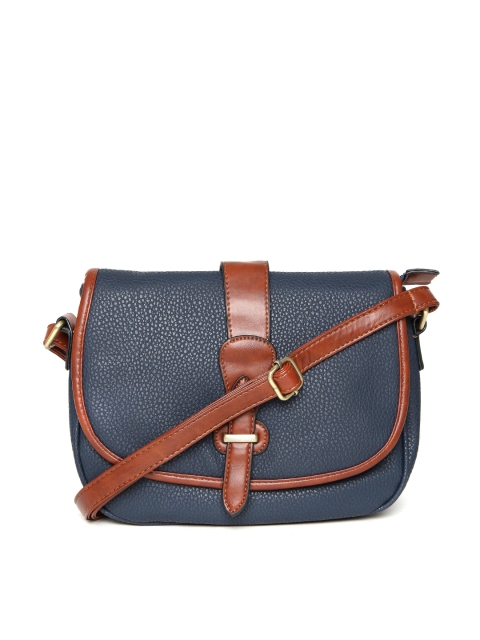 

Lino Perros Navy Sling Bag, Navy blue