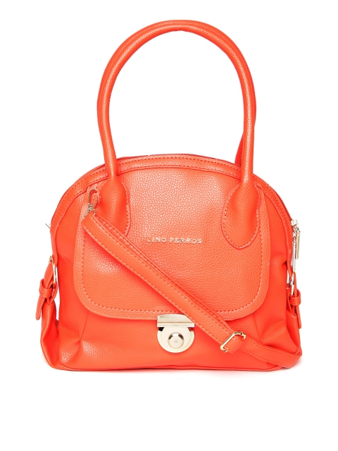 

Lisa Haydon for Lino Perros Orange Handbag with Sling Strap