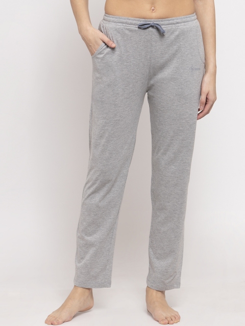 

NEUDIS Women Grey Solid Cotton Lounge Pant