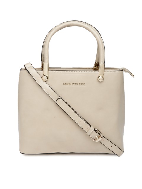 

Lino Perros Beige Structured Handbag