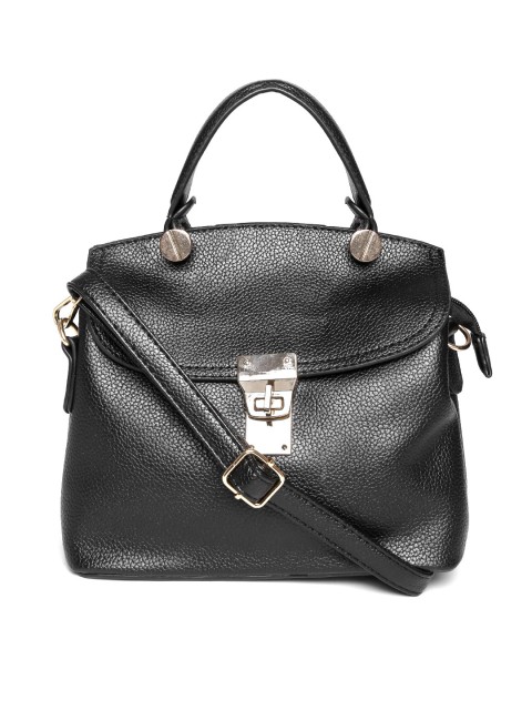 

Lino Perros Black Handbag with Sling Strap