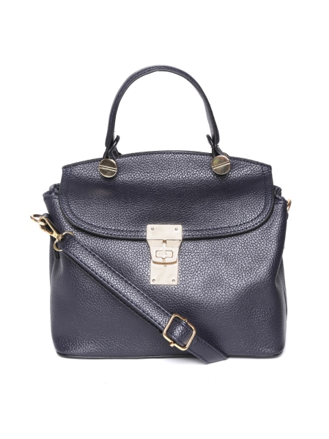 

Lino Perros Navy Handbag with Sling Strap, Navy blue