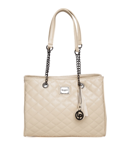 

Lino Perros Beige Quilted Shoulder Bag