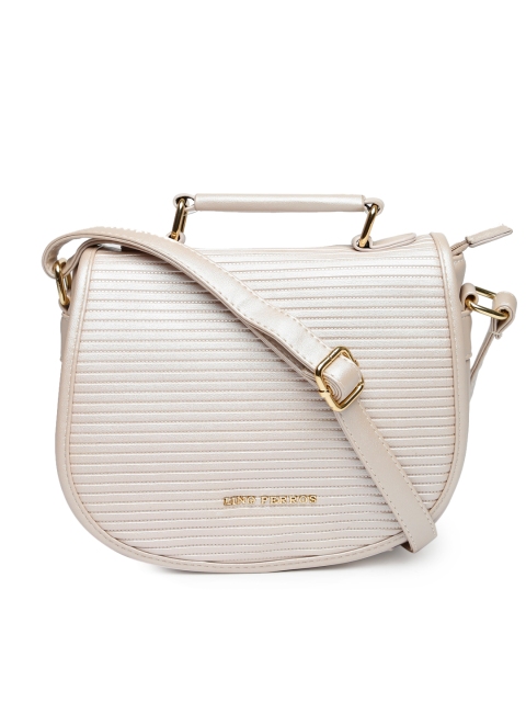 

Lino Perros Cream-coloured Sling Bag