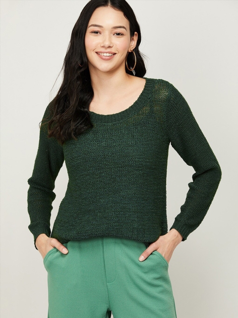 

Fame Forever by Lifestyle Women Green Sweatshirt