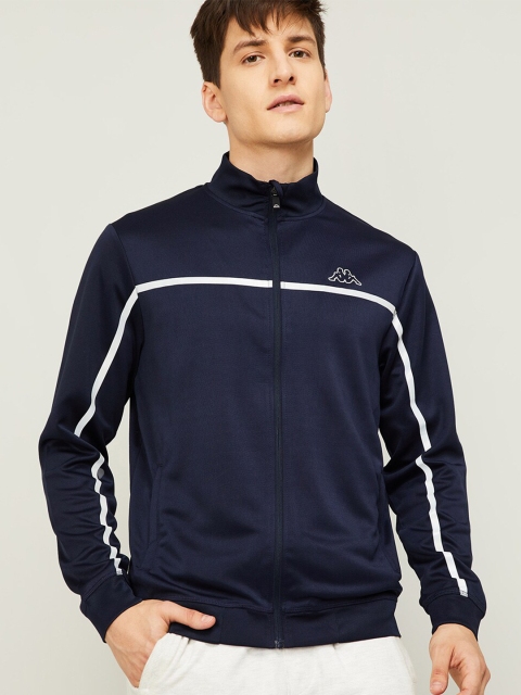 

Kappa Men Navy Blue Sweatshirt