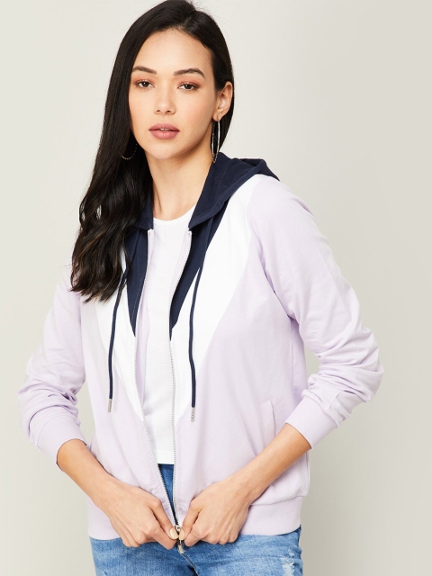 

Fame Forever by Lifestyle Women Purple Hooded Sweatshirt
