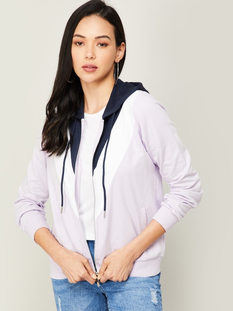 

Fame Forever by Lifestyle Women Purple Hooded Sweatshirt