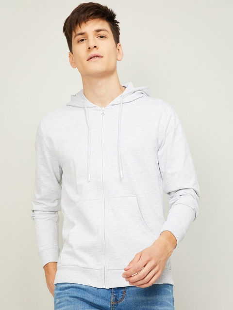 

Fame Forever by Lifestyle Men White Cotton Hooded Sweatshirt
