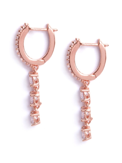 

MINUTIAE Rose Gold Drop Earrings