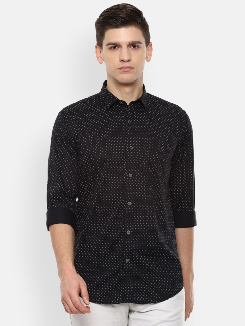 

Louis Philippe Sport Men Pure Cotton Black Printed Casual Shirt